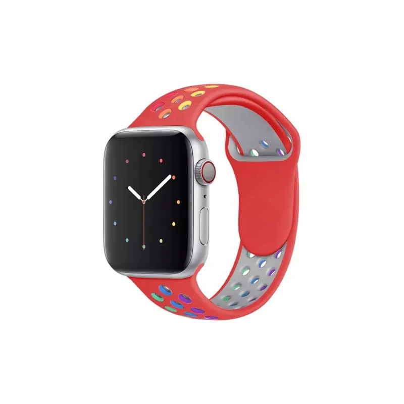 ZHENGGUANG Watch Band Apple Compatibility Silicone Material-33