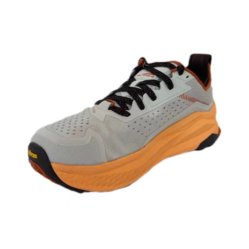 Altra OLYMPUS 6 Cushioning Support Low Top Running Shoes Men's Light Gray-2