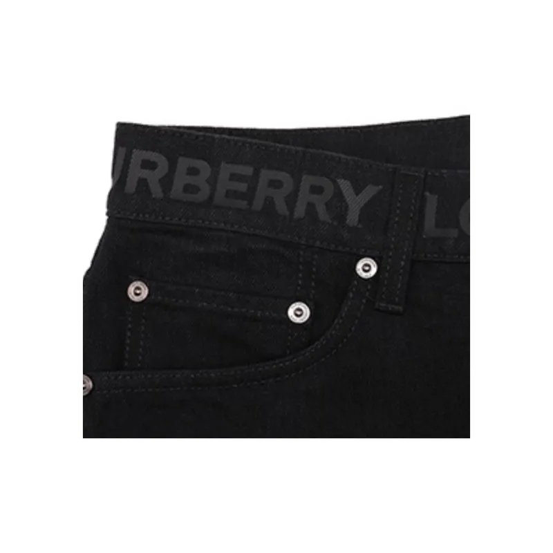 Burberry Jeans Men Black-5