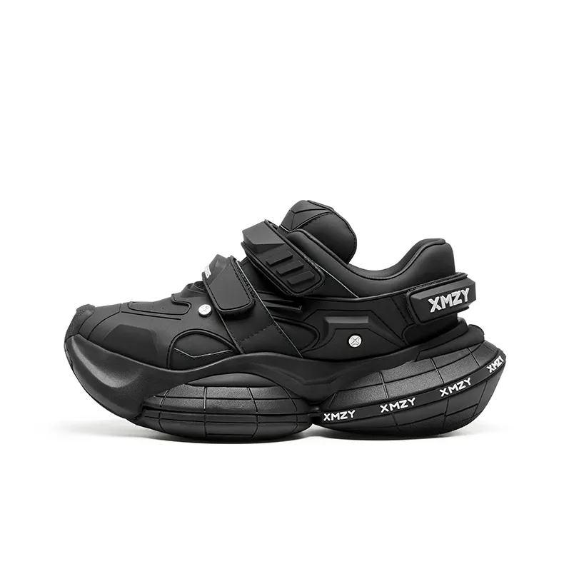 XMZY Interstellar Frisbee Series Stellar Core Hunter Wear-Resistant Height Increasing Low-Top Chunky Sneakers Unisex-0