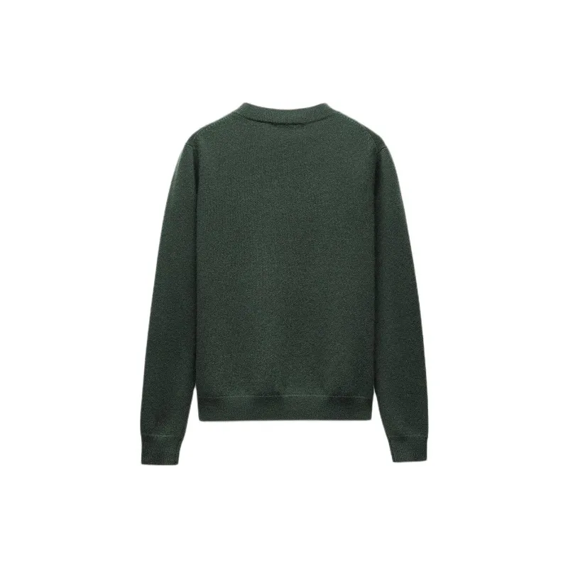 ZARA Cashmere Sweater Women's Green-1