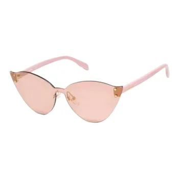KARL LAGERFELD Acetate Irregular Shape Sunglasses Women's Pink