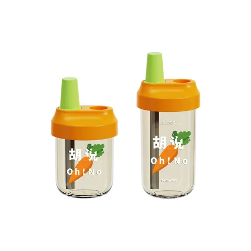 YOYAN Cute Straw Cup Cultural Creativity Girl Straw Cup