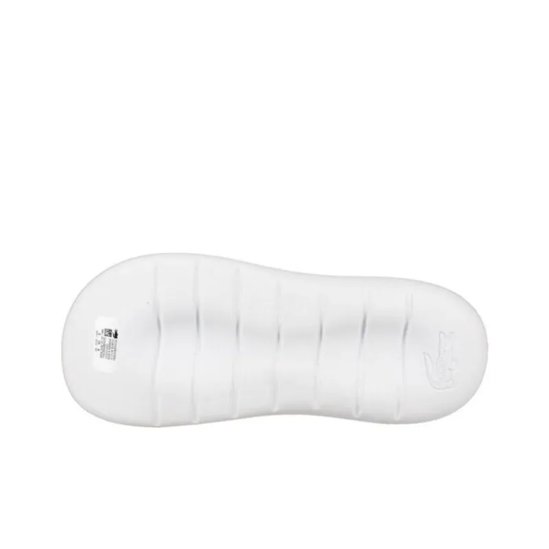 LACOSTE EVA Slip-Resistant Slide Slippers Men's White-4