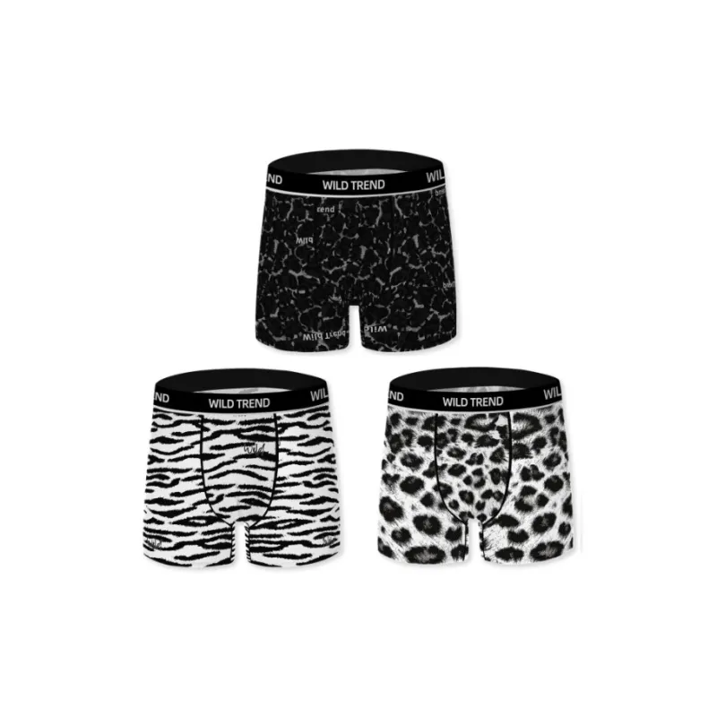 Qiao Ni Tong Underpants Men's 3 Pack-5