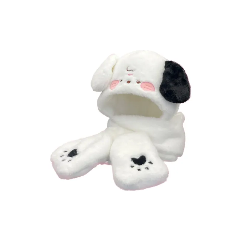 SLEEPYWALK Polyester Hoods & Plush Hats Unisex-4