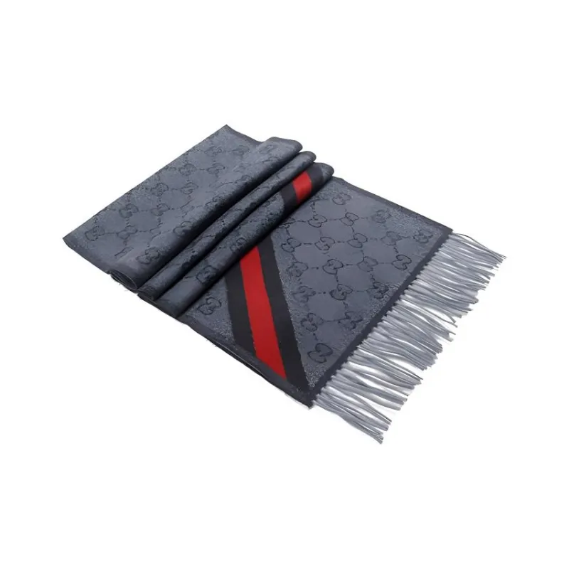 GUCCI GG Knit Scarves Unisex-3