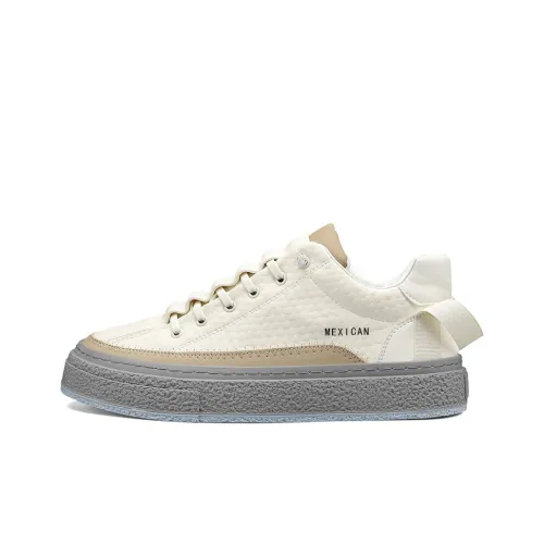 MEXICAN Coverage Anti Slip And Wear Resistant Lightweight Low Top Skateboard Shoes Men's