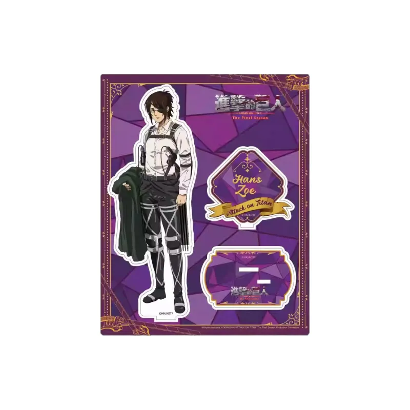 BOOM COMIC Attack On Titan Final Season Window Box Collection Eren Elmin Acrylic Stands-4