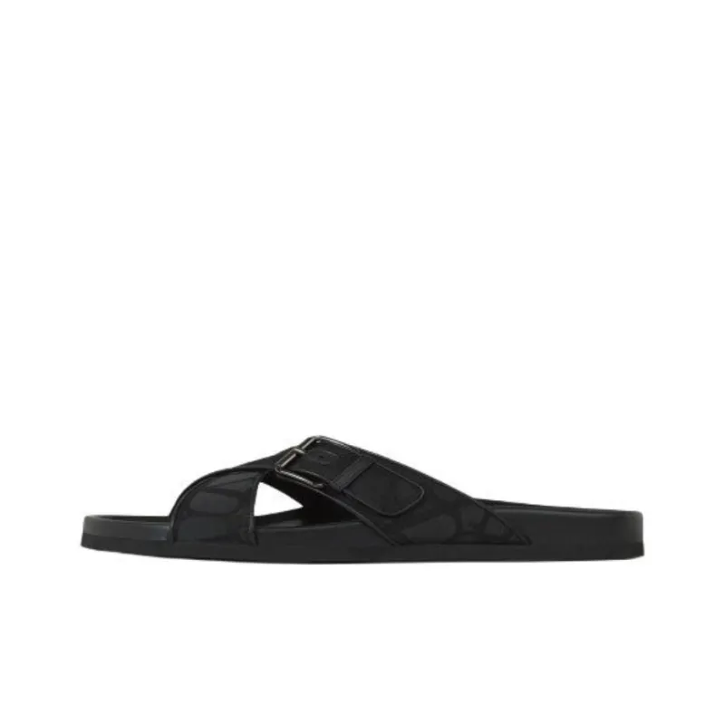 Valentino FUSSFRIEND Slide Slippers Men's Black-0