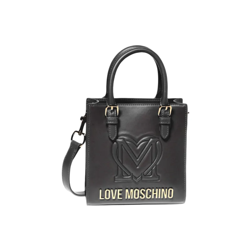 LOVE MOSCHINO Logo Lettering Tote Bag-0