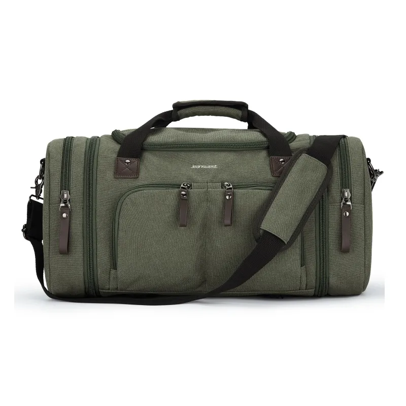 JEANSWEST Fabric Crossbody Bag One Shoulder Handbag Gym Bag Travel Backpack Large Size Unisex Multicolor-15