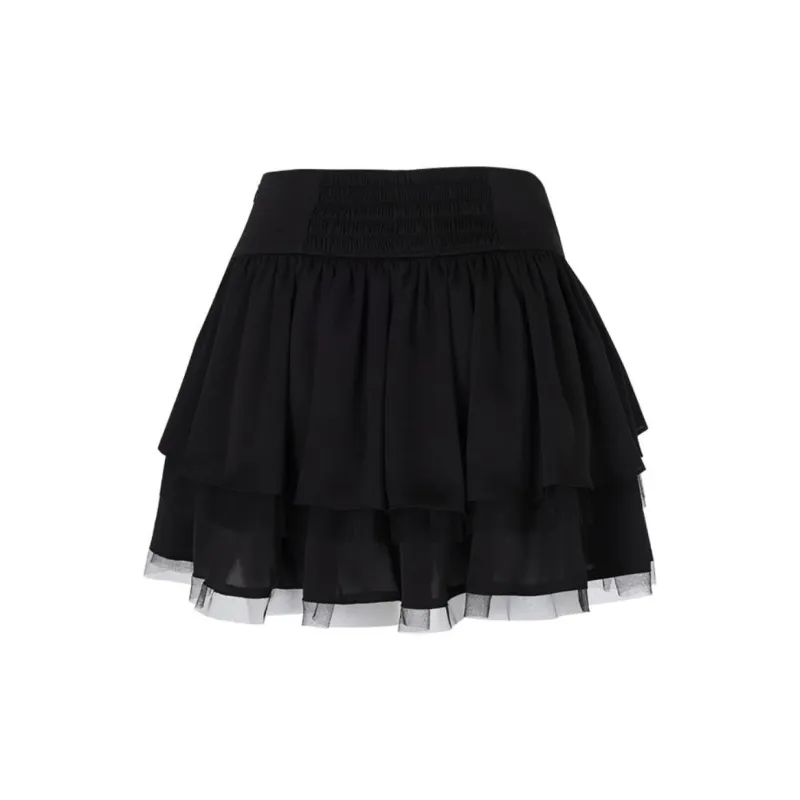 NOT YOUR ROSE FW24 Sasha Skirt Casual Short Skirts Women's Black-1