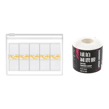 P.R IND Badminton Grip Tape Pearl White Thin