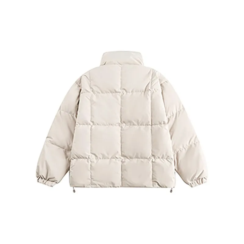 PAZZO Loose Fit Thickened Thermal Coat Casual Puffer Jacket Unisex-3