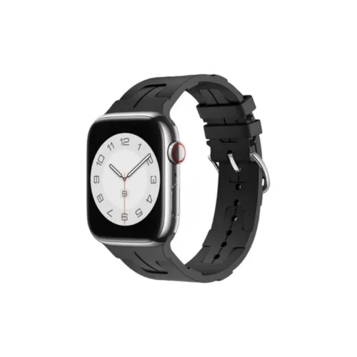 CHRROTA Compatibility Apple Iwatch 9 Watch With Sports Smart Watch Accessory Silicone Solid Color Watch Band
