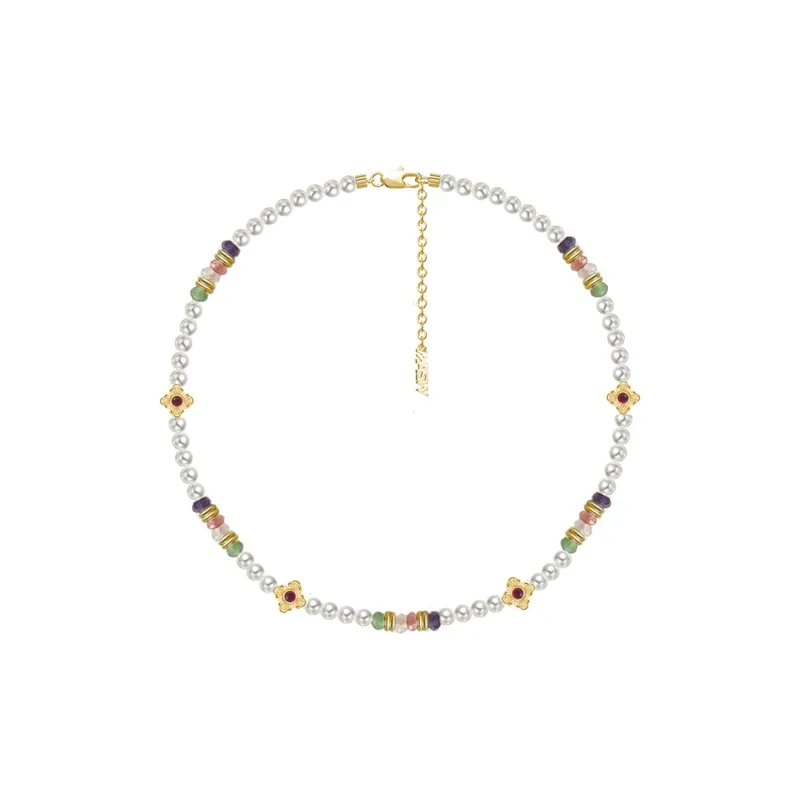 Masw Copper Alloy Necklaces Women's-4