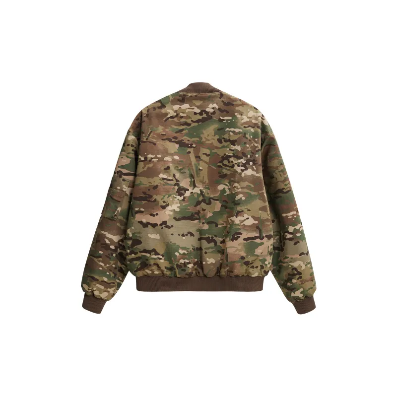 NANDCHN Puffer Jacket Unisex Camouflage-1