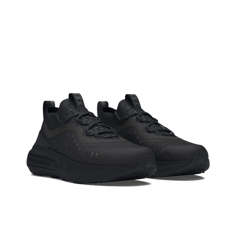 Under Armour Phantom 4 Durable Breathable Low Top Casual Shoes Unisex Black-3