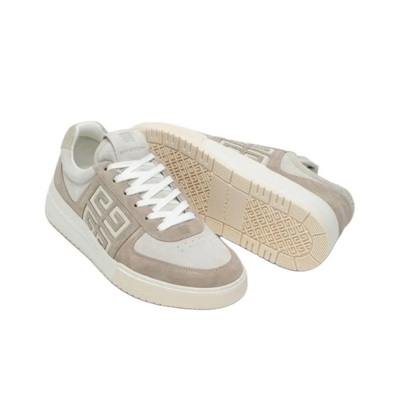 Givenchy G4 Low Top Skateboard Shoes Women's Beige-4
