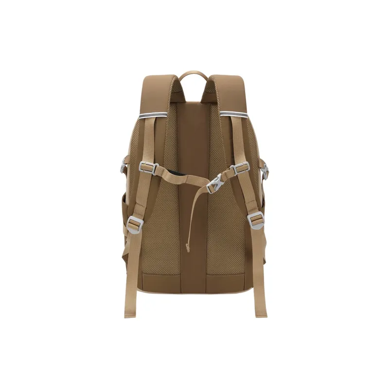 GOLF Fabric Backpack Extra Large Unisex Ecru With Black/Macaron Tea Brown-5