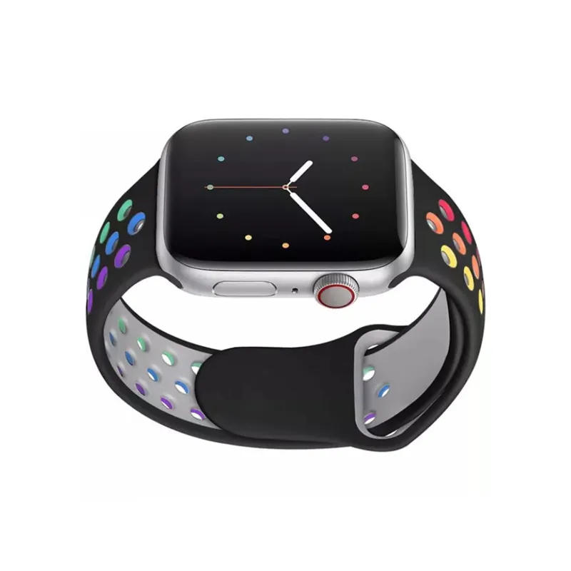 ZHENGGUANG Watch Band Apple Compatibility Silicone Material-40
