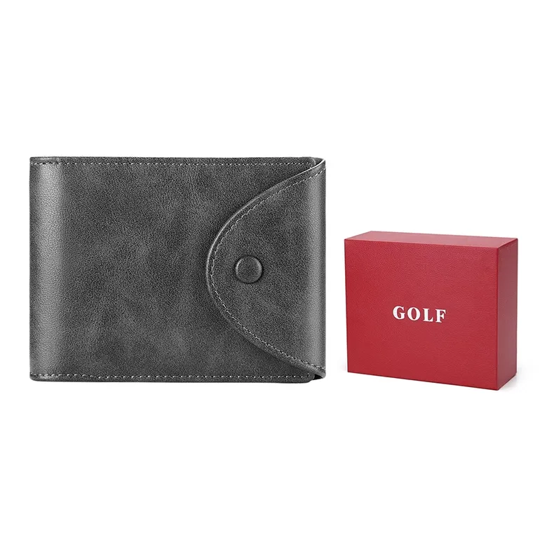 GOLF Synthetic Leather Card Holder Regular Men's Black/brown/grey green-9