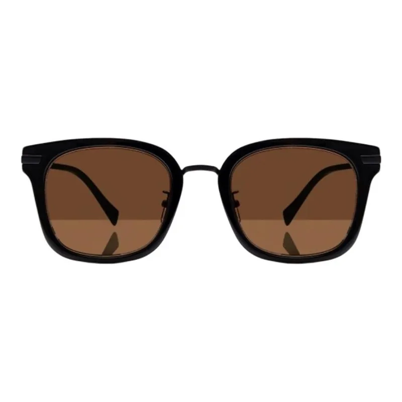LAPIZ SENSIBLE. Acetate Metal Square Sunglasses Men's Black-1