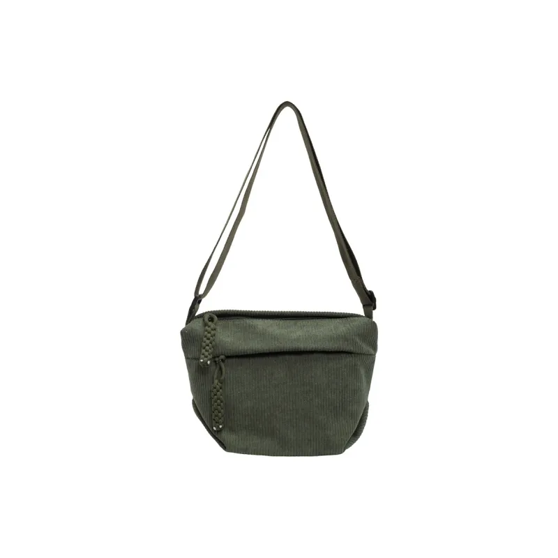 ALOENEY Corduroy Shoulder Bag, Crossbody Bag Regular Unisex Multicolor-9