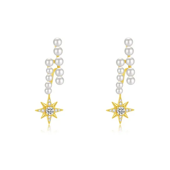 KAiLA S925 Silver Stud Earrings Women's Love Confession Gift Box-4
