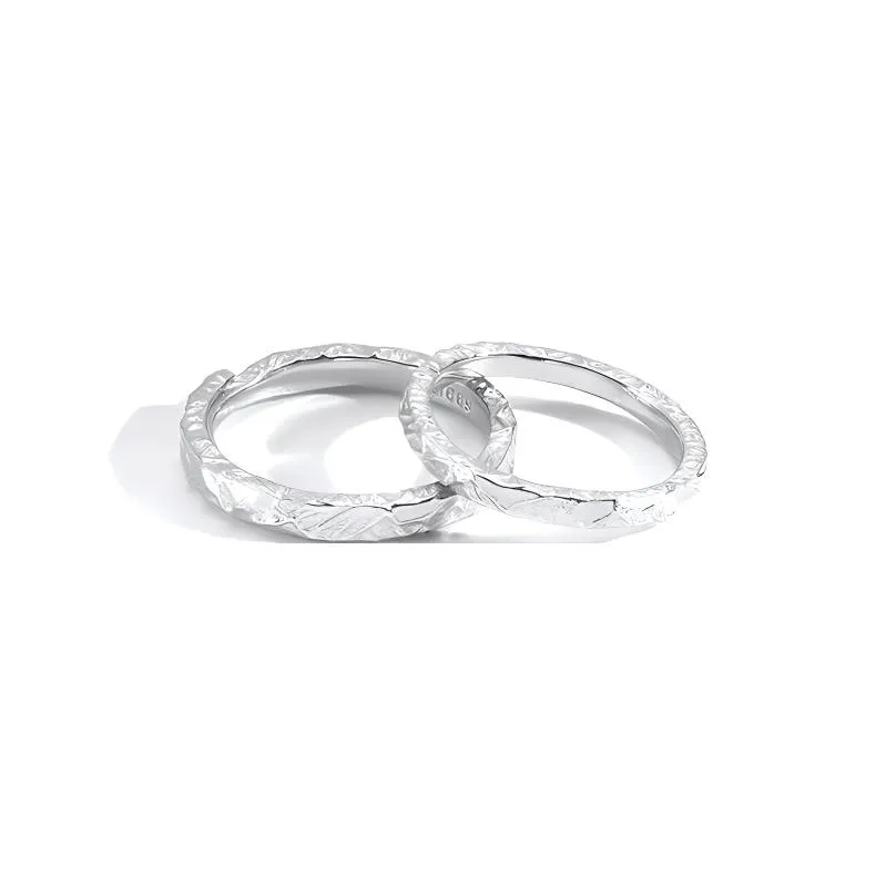 ZOKS S999 Fine Silver Rings Unisex-0