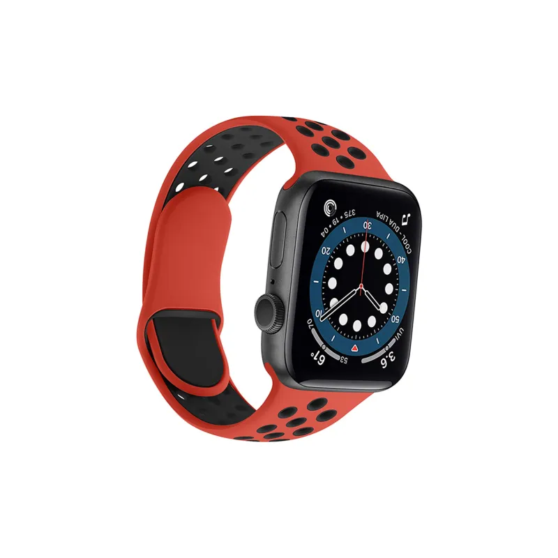 ZHENGGUANG Watch Band Apple Compatibility Silicone Material-32