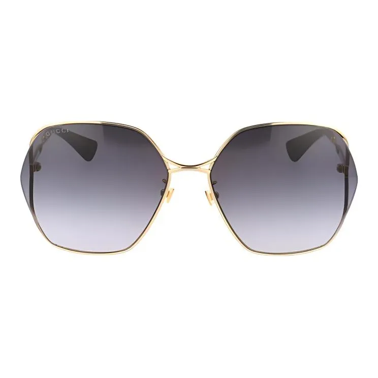 GUCCI Oval frame Sunglasses-1