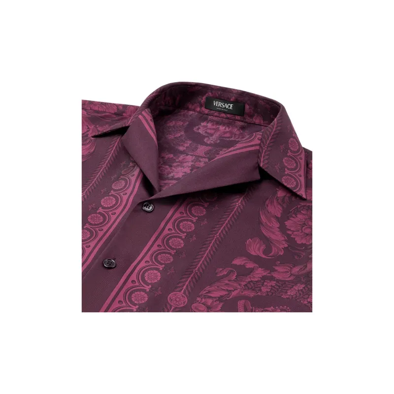 VERSACE Barocco Printed Short Sleeved Shirt-3