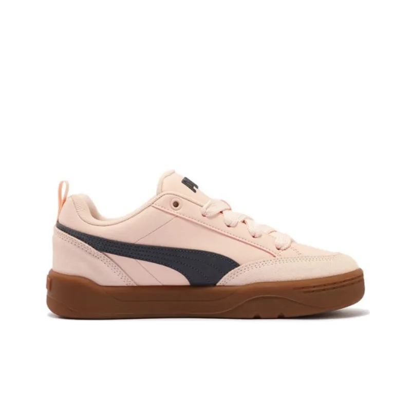 PUMA Park Lifestyle Anti-Slip And Wear-Resistant Breathable Low-Top Skateboard Shoes Unisex Pink Blue-1