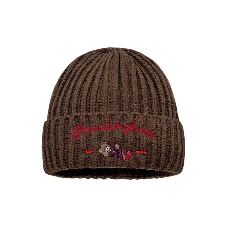 SLEEPYWALK Polyester Beanies Unisex-3