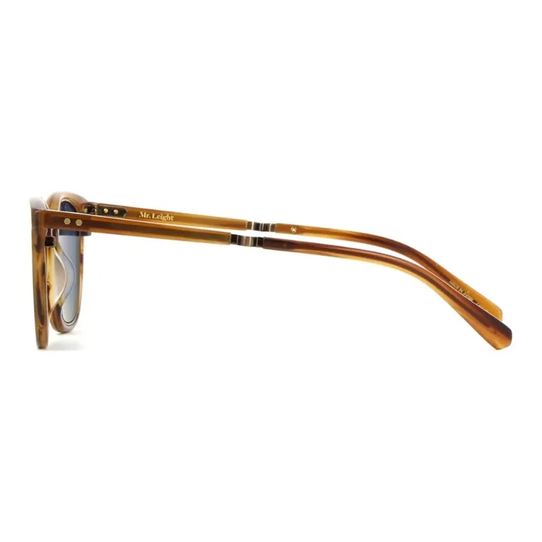 Mr. Leight Acetate Square Sunglasses Men's Brown-2
