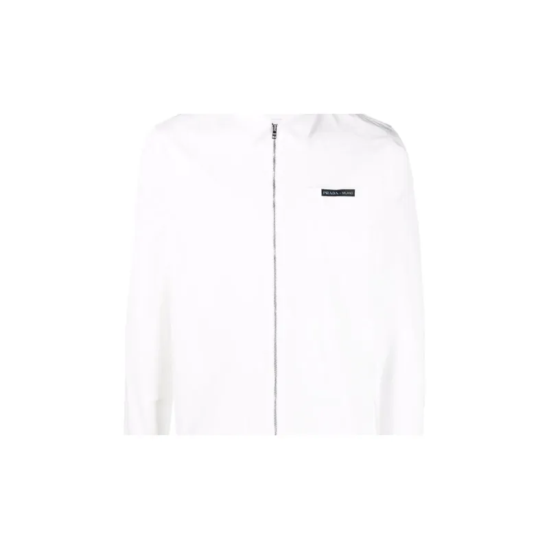 PRADA Jackets Men White-4