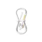 (15-16 Threads) Wow Meow Meow[Dual USB-C]Fast Charging 1.5m Cable