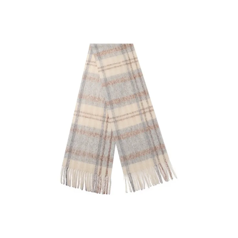 Fancet Studios Sheep Wool Knit Scarves Women's-17