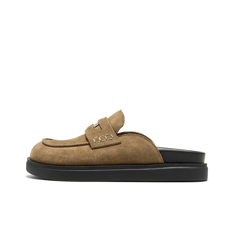 Beau Today Rubber Sole Slip Resistant Wrap toe Slippers Women's-0