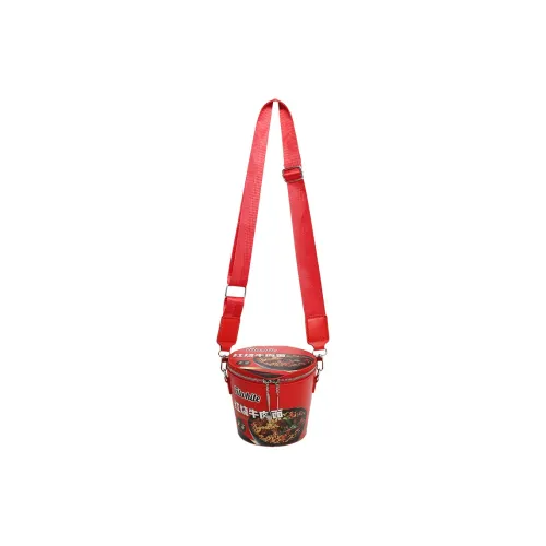 Debecca PU Shoulder Bag, Crossbody Bag Regular Unisex Red/Blue/Purple