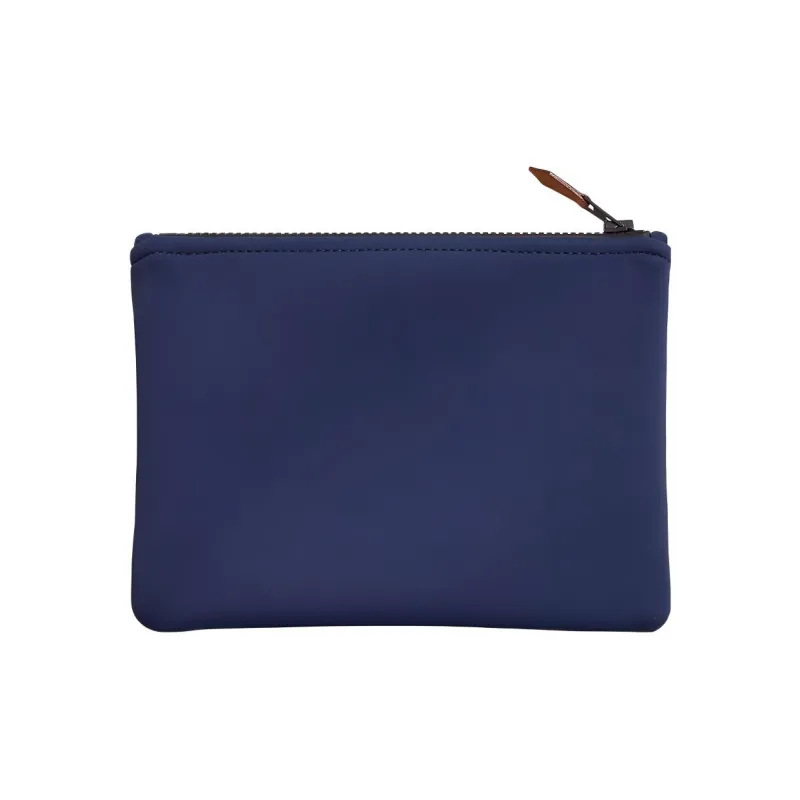 HERMES Neobain Polyamide Clutch Small Size Women's Dark Blue-1