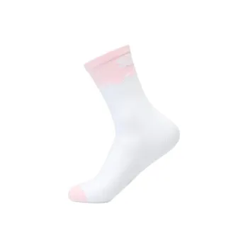 Skechers Colorful Knee-High Socks Men's 1 Pack Bright White/White Chalk Pink