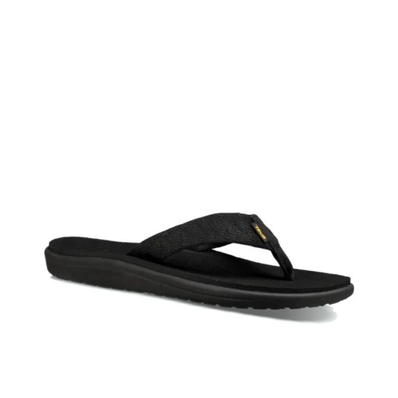 Teva Abrasion Resistant Slip Resistant Flip Flops Men's Black-2