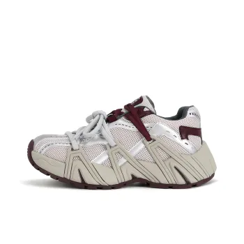 QING MISS Anti Slip And Wear Resistant Lightweight Low Top Chunky Sneakers Women's