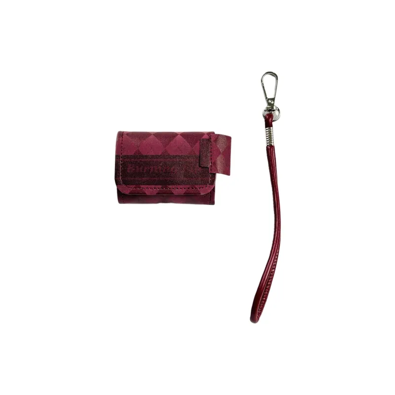 Wei Xin Apple AirPods 4/2/3/4th Generation/AirPods Pro/Pro 2 Leather Diamond Pattern Lanyard Headphone Cases-7