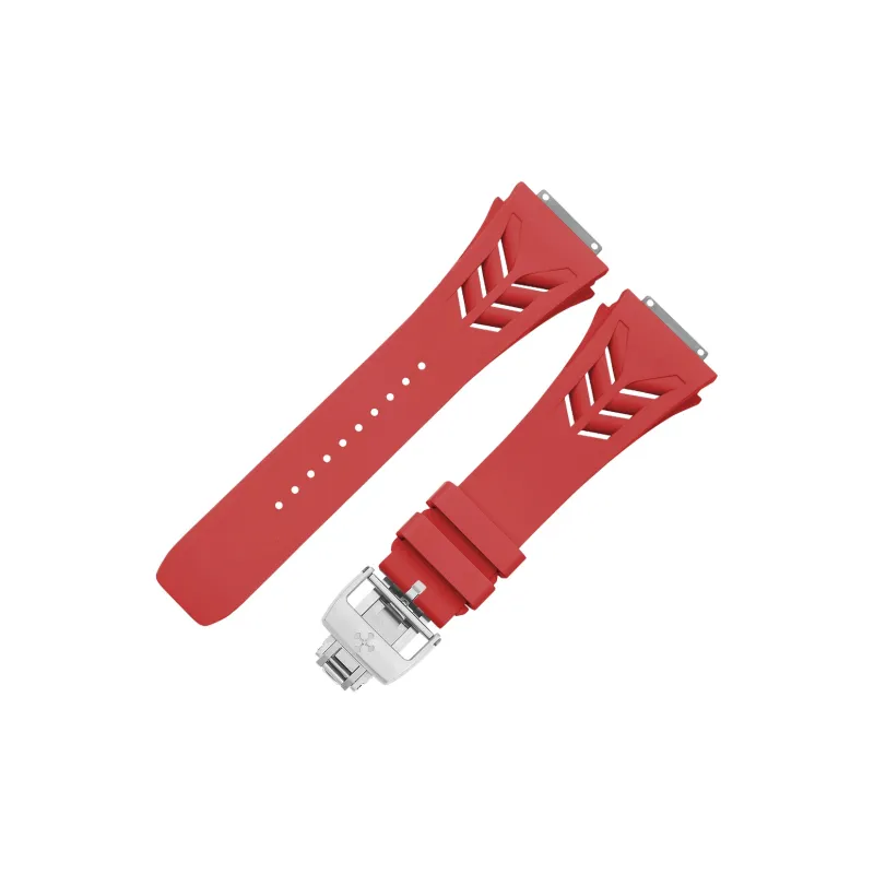 VAGENARI Watch Bands New Arrival Shark Gills Rubber Strap Compatibility For RM035 RM035 02 RM035 03 Unisex-18