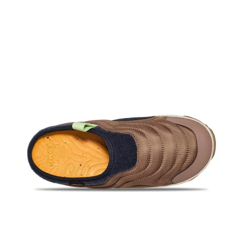 Teva Abrasion Resistant Slip Resistant Wrap toe Slippers Women's Brown-2