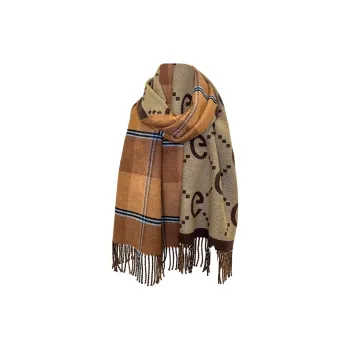 AAJF Wool Blend Knit Scarves Unisex
